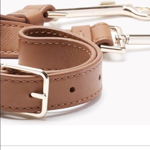 Theory Handbags - Theory Linden Leather Bag Strap (Cognac)
